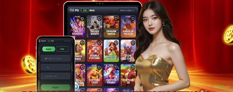 Aplicativo móvel 8855bet para iOS e Android